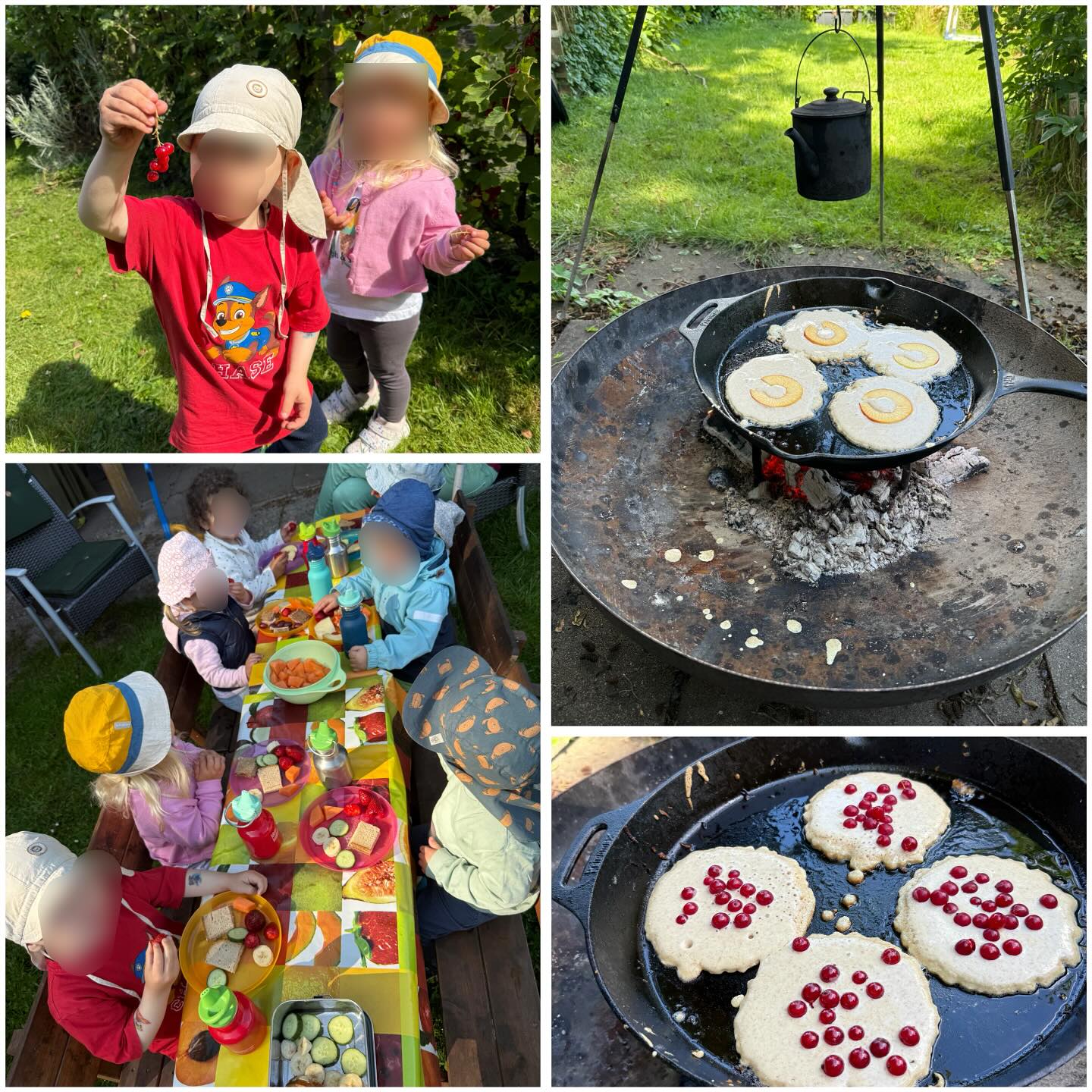 Mehr über den Artikel erfahren Pfannkuchen backen über dem Feuer