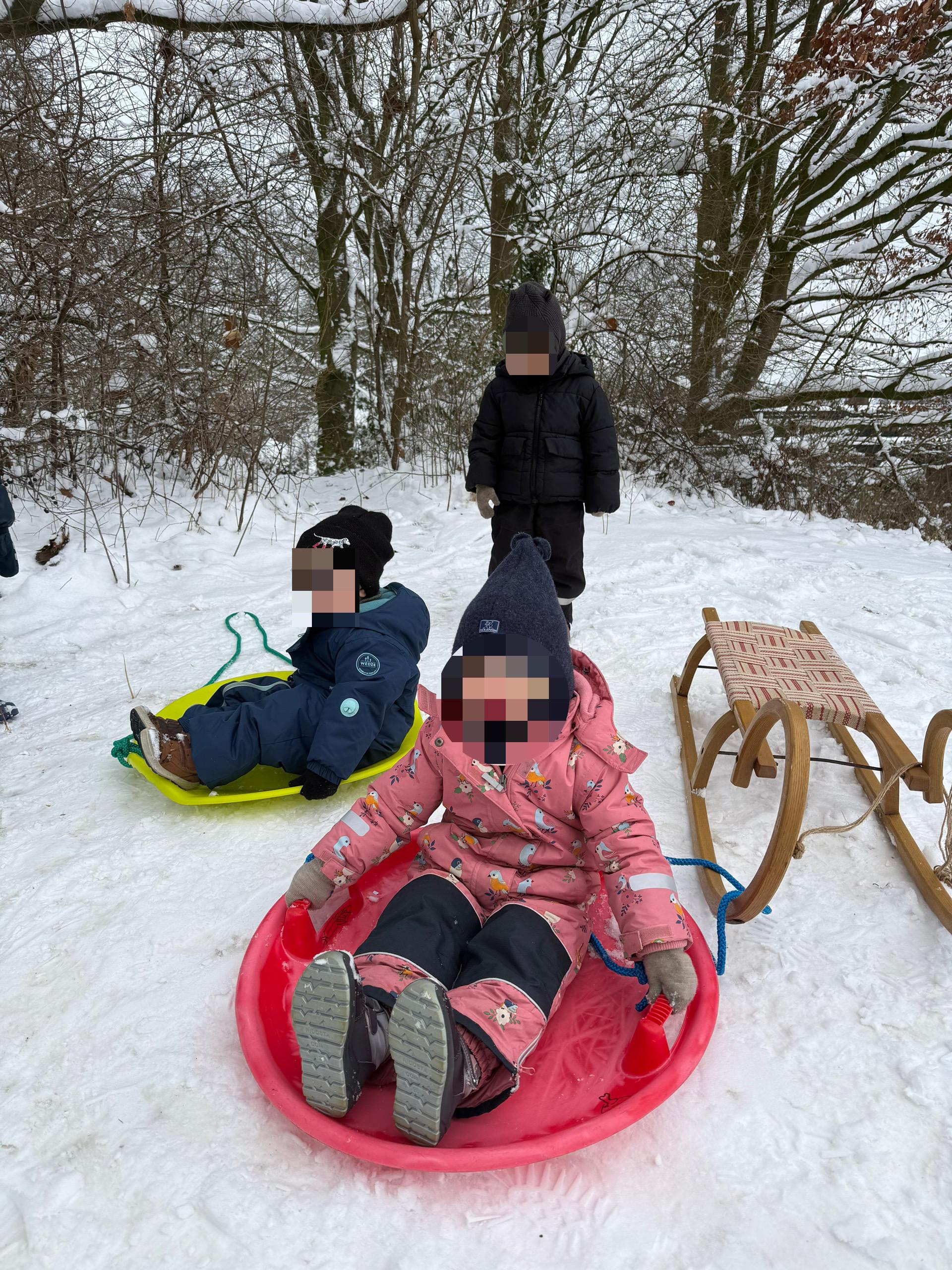 Du betrachtest gerade Wir gehen Schlitten fahren!